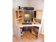 Corner study desk ideal for PC,  Printer etc. excellent....